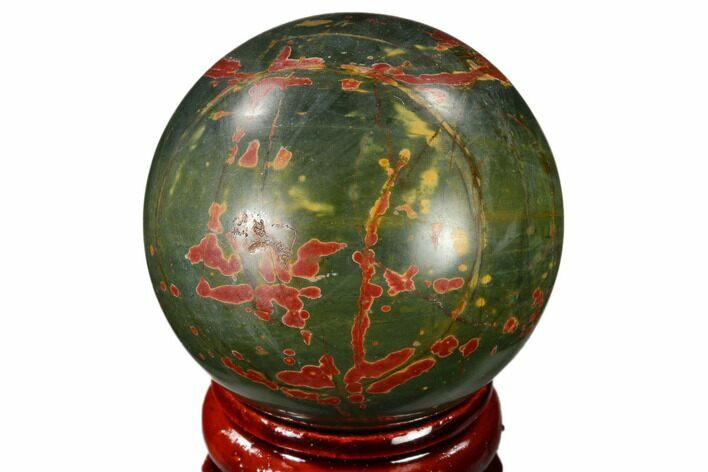 Polished Cherry Creek Jasper Sphere - China #116222